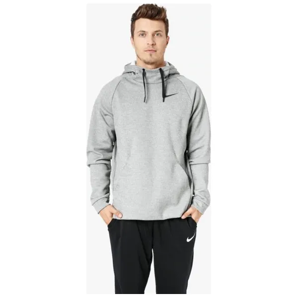 Nike Bluza Thrma Hd Po , szary, rozmiar L. Szare bluzy z kapturem męskie Nike, l, z bawełny. W wyprzedaży za 179.99 zł.