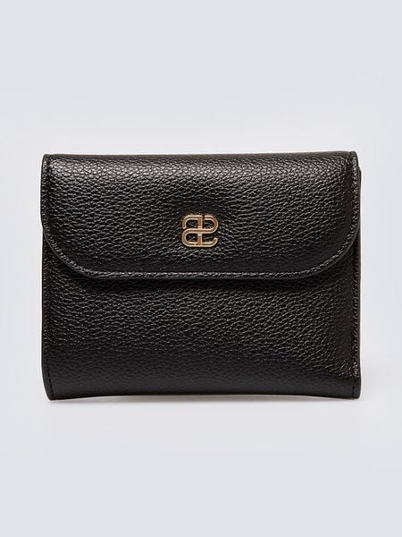 BIG STAR Portfel w kolorze czarnym - 12 x 10 cm rozmiar: onesize. Czarne portfele damskie Big Star, bez wzorów, z materiału. Za 79.99 zł.