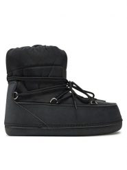 Athlecia Śniegowce Afrai W Boots EA244404 Czarny. Czarne śniegowce damskie Athlecia, ze skóry. Za 399.99 zł.