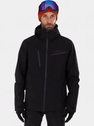 Kurtka Narciarska Męska Fundango Telluride. Czarne kurtki narciarskie i snowboardowe damskie Fundango, m, bez wzorów, z materiału, bez kaptura, narciarskie. Za 849.00 zł.