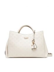 Guess Torebka Phoebe HWPD96 65070 Biały. Białe torebki klasyczne damskie Guess, z aplikacjami, ze skóry, bez dodatków. Za 549.99 zł.