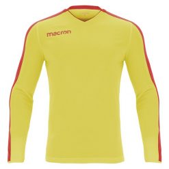Koszulka treningowa Macron earth. Czerwone t-shirty sportowe męskie Macron, bez ramiączek, do piłki nożnej. Za 168.00 zł.