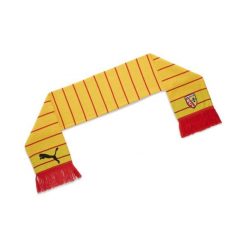 Szalik RC Lens Essentials PUMA Pelé Yellow Red. Czerwone szaliki i kominy damskie Puma, bez wzorów, ze lnu. Za 109.00 zł.