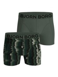 Bjorn_borg ORGANIC COTTON STRETCH BOXER 2p z recyklingowanej bawełny –. Bokserki męskie Björn Borg, bez wzorów, z bawełny. Za 249.50 zł.