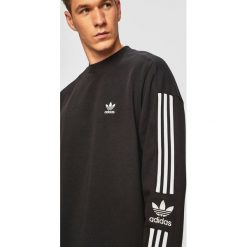 Adidas Originals - Bluza. Czarne bluzy bez kaptura męskie adidas Originals, l, z bawełny. Za 199.90 zł.