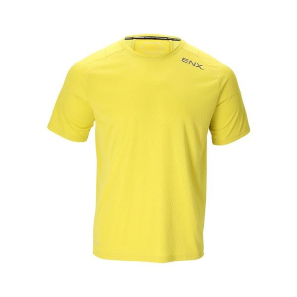 Koszulka rowerowa męska MTB Endurance Janus S/S. Żółte t-shirty sportowe męskie Endurance, m, bez ramiączek, rowerowe. Za 129.99 zł.