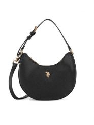U.S. Polo Assn. Torebka BIUXT8388WVP Czarny. Czarne torebki klasyczne damskie U.S. Polo Assn., bez wzorów, z tworzywa sztucznego, bez dodatków. Za 269.99 zł.