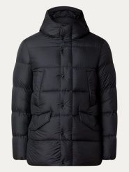 Woolrich Parka puchowa "Cloud Davis" w kolorze czarnym rozmiar: XL. Czarne parki męskie Woolrich, na zimę, xl, bez wzorów, z puchu. Za 2,115.45 zł.
