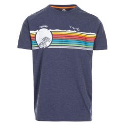 T-shirt Męski Lakehouse. Fioletowe t-shirty męskie Trespass, m, bez wzorów, bez kołnierzyka. Za 69.99 zł.