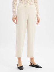 S.Oliver Spodnie-spódniczka Kobiety biały, 44. Białe spodnie materiałowe damskie S.Oliver, bez wzorów, z materiału, eleganckie. Za 179.95 zł.