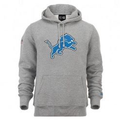 Bluza z kapturem Detroit Lions NFL. Szare bluzy z kapturem męskie New Era, m. Za 293.50 zł.