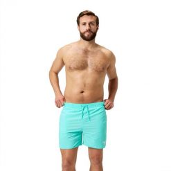 Spodenki szorty męskie kąpielowe Speedo Essentials Watershorts. Zielone kąpielówki męskie Speedo, m, bez wzorów, do pływania. Za 122.99 zł.