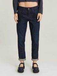 G-Star Dżinsy - Boyfriend fit - w kolorze granatowym rozmiar: W24/L30. Niebieskie jeansy damskie G-Star. Za 179.22 zł.