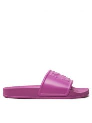 Off-White Klapki OWIC006S22MAT0013200 Różowy. Czerwone klapki damskie OFF-WHITE, bez wzorów, z tworzywa sztucznego, bez obcasa. Za 709.99 zł.