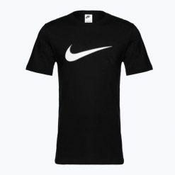 Koszulka męska Nike Sportswear. Czarne t-shirty sportowe męskie Nike, m, z bawełny, bez ramiączek, na fitness i siłownię. Za 98.99 zł.