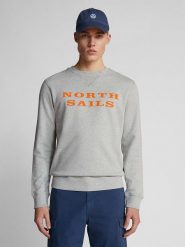 North Sails Bluza w kolorze szarym rozmiar: XL. Szare bluzy bez kaptura męskie North Sails, xl, z bawełny. Za 144.92 zł.