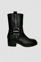 KARL LAGERFELD Czarne botki Brooklyn, Rozmiar 38. Czarne botki damskie Karl Lagerfeld, bez obcasa, bez zapięcia. W wyprzedaży za 1,009.99 zł.