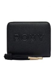 Roxy Portfel CEO-RX-W1-003-AW25 Czarny. Czarne portfele damskie Roxy, bez wzorów, z materiału. Za 59.99 zł.