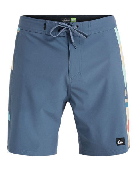 Spodenki boardshort dla Mężczyzn SURFSILK ARCH 18". Brązowe kąpielówki męskie Quiksilver, m, bez wzorów, z materiału, do pływania. Za 260.75 zł.