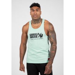 Classic Top bez rękawów int. Zielone topy sportowe damskie GORILLA WEAR, m, bez wzorów, bez ramiączek. Za 149.00 zł.