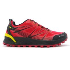 Buty trekkingowe męskie Grisport V.3. Czerwone buty trekkingowe męskie Grisport, z gumy, bez zapięcia, trekkingowe. Za 177.00 zł.