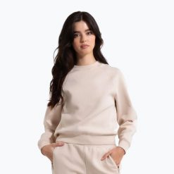 Bluza damska Pitbull Discovery Crewneck Sweatshirt. Brązowe bluzy bez kaptura damskie PITBULL, l, z bawełny. Za 159.99 zł.