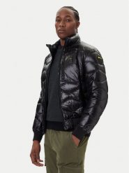 Blauer Kurtka puchowa 25WBLUC03075 Czarny Regular Fit. Czarne kurtki męskie Blauer, m, bez wzorów, z puchu, bez kaptura. Za 1,419.00 zł.