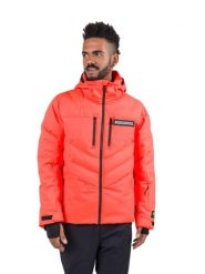 Kurtka narciarska Rossignol męska Hero Blackside puffy JKT czerwona. Brązowe kurtki męskie Rossignol, na zimę, l, bez wzorów, z materiału, eleganckie, bez kaptura. Za 2,199.00 zł.