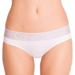 Calvin Klein Spodnie bikini QF4055E-100 Biała (rozmiar L). Białe bikini damskie CALVIN KLEIN, bez wzorów. W wyprzedaży za 95.00 zł.