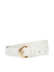 Calvin Klein Jeans Pasek Damski Casual Pin Buckle 25Mm LV04K7015G Biały. Białe paski damskie Calvin Klein Jeans, bez wzorów, z jeansu, casualowe. Za 179.99 zł.