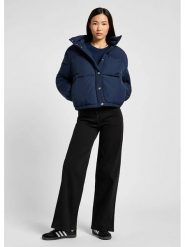 Lee Kurtka pikowana w kolorze granatowym rozmiar: S. Niebieskie kurtki damskie Lee, s, bez wzorów, bez kaptura. Za 295.99 zł.