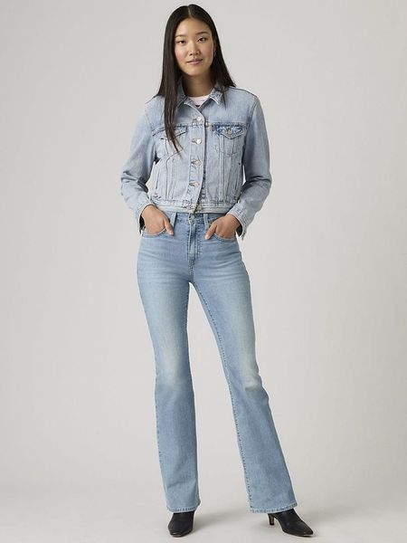 Levi's Dżinsy "726" - Flared fit - w kolorze błękitnym rozmiar: W32/L30. Niebieskie jeansy damskie Levi's, z podwyższonym stanem. Za 234.95 zł.