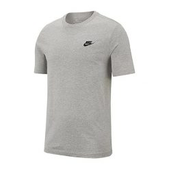Męska Koszulka Sportowa. Szare t-shirty sportowe męskie Nike, m, bez ramiączek, trekkingowe. Za 153.99 zł.