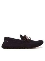 Tommy Hilfiger Mokasyny Hilfiger Folded Suede Driver FM0FM05385 Granatowy. Niebieskie mokasyny męskie Tommy Hilfiger, ze skóry. Za 379.99 zł.