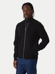 Calvin Klein Kardigan LV040EM324 Czarny Regular Fit. Czarne kardigany męskie CALVIN KLEIN, m, bez wzorów, z wiskozy, bez kołnierzyka. Za 489.99 zł.