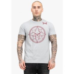 T-shirt regularny Tapout Skrape. Czarne t-shirty męskie TAPOUT, bez wzorów, bez kołnierzyka. Za 152.50 zł.