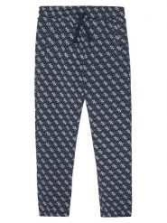 Guess Spodnie dresowe L5YQ15 KA6R4 Granatowy Regular Fit. Niebieskie spodnie dziewczęce Guess, z bawełny. Za 149.99 zł.
