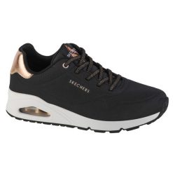 Tenisówki Skechers Model Shimmer Away Kolor Czarny. Czarne trampki i tenisówki damskie Skechers, bez wzorów, z gumy. Za 425.00 zł.