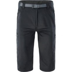 Męskie Spodenki Lobino O Długości 3/4. Czarne szorty męskie Hi-tec, bez wzorów, sportowe. Za 134.99 zł.