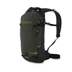 Plecak rowerowy sportowy Acepac EDGE. Szare plecaki damskie ACEPAC, bez wzorów, sportowe. W wyprzedaży za 365.75 zł.