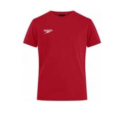Koszulka T-Shirt damski Speedo Club Plain Tee. Białe topy sportowe damskie Speedo, m, bez wzorów, bez ramiączek. Za 73.79 zł.