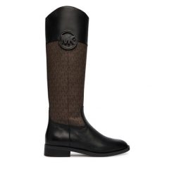 Kozaki MICHAEL Michael Kors. Brązowe kozaki damskie MICHAEL Michael Kors, bez obcasa, na płaskiej podeszwie. Za 1,239.00 zł.