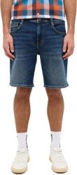Męskie szorty Mustang Style Denver Shorts Denim Blue 1016454 5000 802. Niebieskie szorty męskie Mustang, z denimu, bez kołnierzyka. Za 169.99 zł.