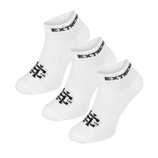 Skarpetki Sportowe Męskie krótkie – zestaw 3 par EXTREME HOBBY HASHTAG. Białe skarpetki męskie EXTREME HOBBY, bez wzorów. Za 69.00 zł.