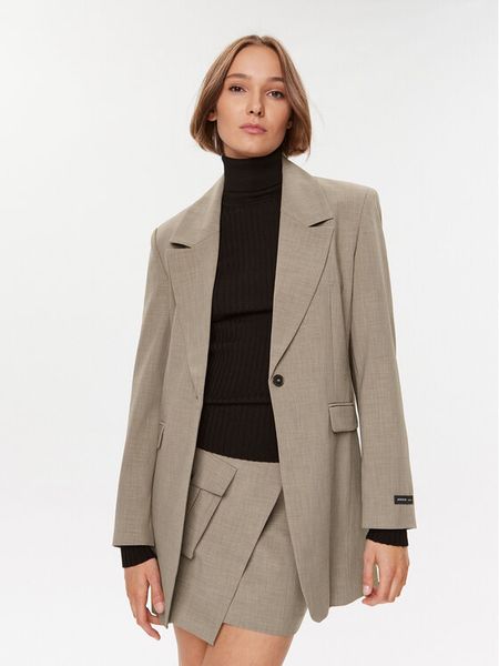 Herskind Marynarka Nat 4971519 Beżowy Regular Fit. Brązowe marynarki i żakiety damskie Herskind, bez wzorów, z syntetyku. Za 759.99 zł.