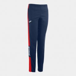 Spodnie do piłki nożnej damskie Joma Championship IV długie. Czarne spodnie materiałowe damskie Joma, bez wzorów, sportowe. Za 74.99 zł.