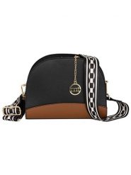 Mia Tomazzi Skórzana torebka w kolorze czarno-jasnobrązowym - 26 x 20 x 8 cm rozmiar: onesize. Brązowe torebki klasyczne damskie Mia Tomazzi, bez wzorów, z materiału, bez dodatków. Za 304.99 zł.