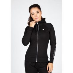 Marion Bluza z kapturem zapinana na suwak - Czarny. Czarne bluzy sportowe damskie GORILLA WEAR, s. Za 234.00 zł.