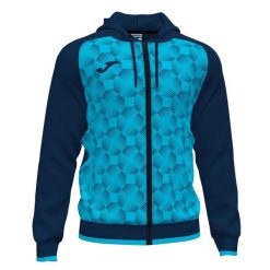 Bluza do piłki nożnej męska Joma Supernova III. Niebieskie bluzy z kapturem męskie Joma, m, z poliesteru. Za 126.00 zł.