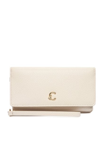 Coccinelle Torebka SSL Coccinelle C-Me E5 SSL 19 03 01 Écru. Torebki klasyczne damskie Coccinelle, bez wzorów, ze skóry, bez dodatków. Za 489.99 zł.